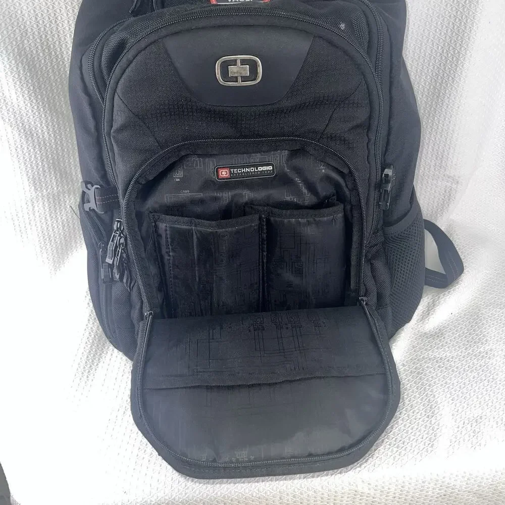 OGIO Black Laptop Backpack Checkpoint Friendly NWT EideBally Business Bag